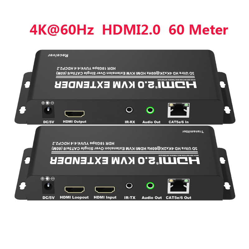 HDMI ȣȯ 4K KVM ͽٴ 60M 4K @ 60Hz HDMI2.0 Ȯ..